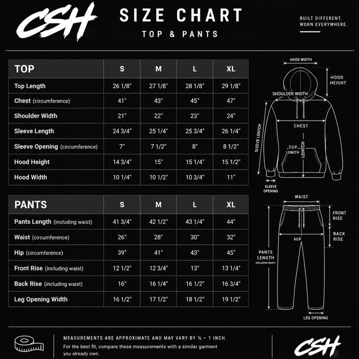 CSH SET (Zip-Up & Joggers)