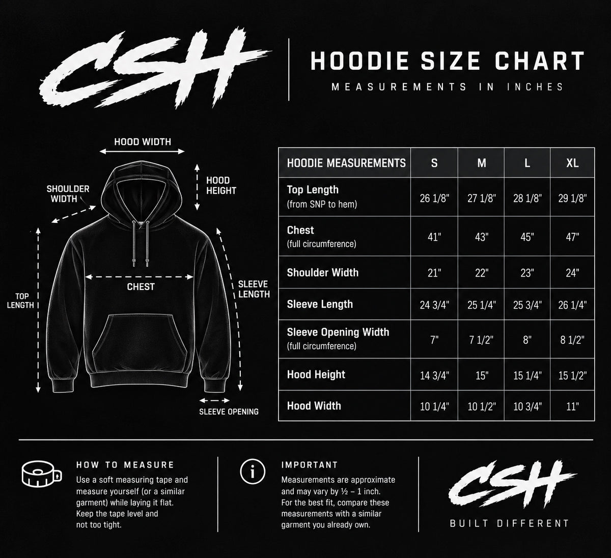 CSH Hoodie (Zip Up Hoodie)